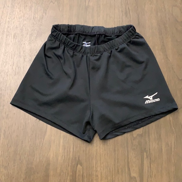 Mizuno Black Volleyball Spandex Shorts 